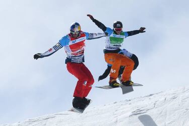 Hist車rico Lucas Eguibar: plata mundial en snowboardcross