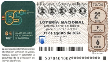 Lotería Nacional: comprobar los resultados del sorteo de hoy, sábado 31 de agosto