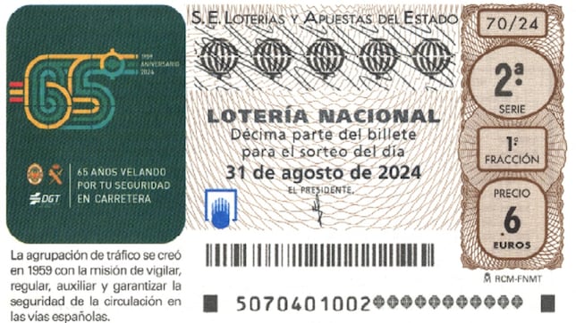 Lotería Nacional: comprobar los resultados del sorteo de hoy, sábado 31 de agosto