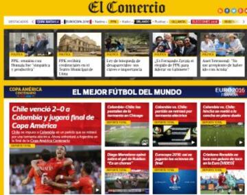 La prensa de Sudamérica se rinde ante la Roja