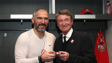 Capitals Captain Alex Ovechkin has become the top NHL goal scorer in history, breaking No. 99’s record