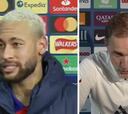 La reacción de Tüchel cuando le preguntaron por la 'bomba' que lanzó Neymar sobre Messi
