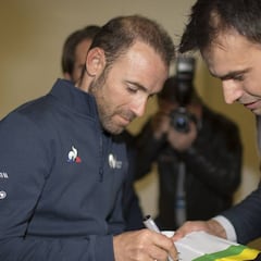 Valverde: "Es una pasada que la Vuelta salga de Torrevieja"