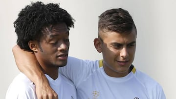 Juan Cuadrado y Paulo Dybala.