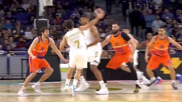 ¡La metió entre los 5 rivales! Campazzo y la asistencia de la Euroliga para presumir toda la vida