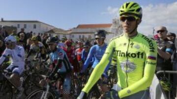 Contador, en el Algarve.