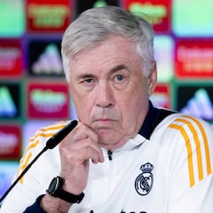 Ancelotti en directo: rueda de prensa previa al Real Madrid - Athletic de LaLiga EA Sports