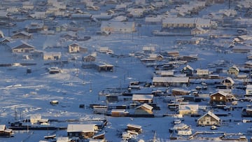 Oimiakón lugar habitado más frío planeta está en Rusia