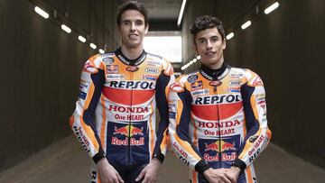 Álex Márquez y Marc Márquez.