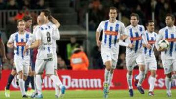 La plantilla del Deportivo Alavés.