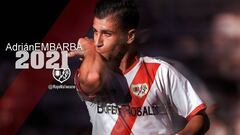 Adri&aacute;n Embarba, jugador del Rayo Vallecano. 