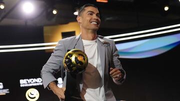 El saludos de Vinicius y Cristiano Ronaldo