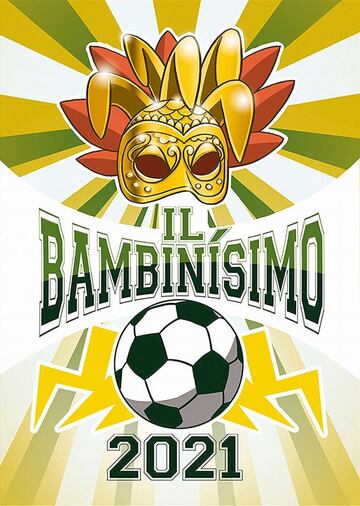 El cartel del torneo 'Il bambinísimo', de la novela 'El misterio de la máscara de oro'.