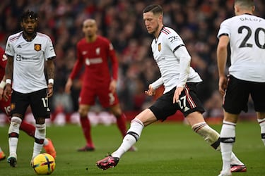 Why did Manchester United forward Wout Weghorst touch the ‘This is Anfield’ sign?