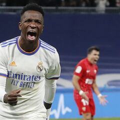 Un gesto que delata a Vinicius