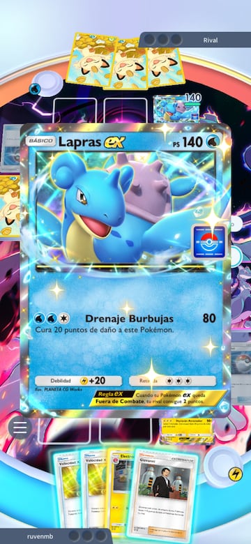 pokemon tcg pocket mejor baraja mazo deck agua misty lapras ex starmie ex