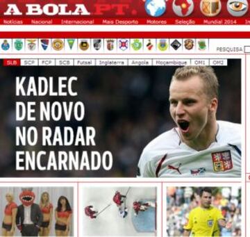 Portadas de la prensa extranjera