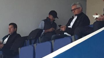 Juan Carlos Osorio estuvo en el Estadio Cuauhtémoc