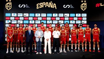 Presentación de la Selección española de baloncesto para el Eurobasket 2025.