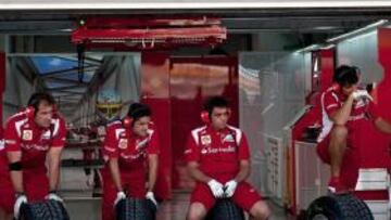 <b>SEGUIR EN LA LUCHA. </b>En Ferrari mantienen la esperanza de conquistar más victorias este año.