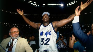 Shaquille O'Neal fue elegido en el primer puesto de la primera ronda del draft en 1992 por Orlando Magic. Allí pasaría los primeros años de su carrera hasta fichar por Los Angeles Lakers en 1996.