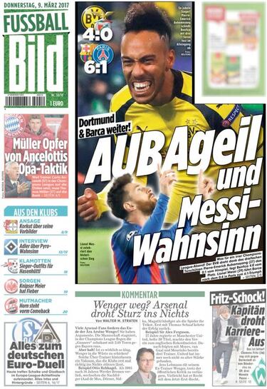"Marcianos": la prensa mundial, a los pies de un "Barça de leyenda"