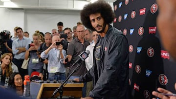 El 'Mes¨ªas' Kaepernick, al frente de la lucha por George Floyd
