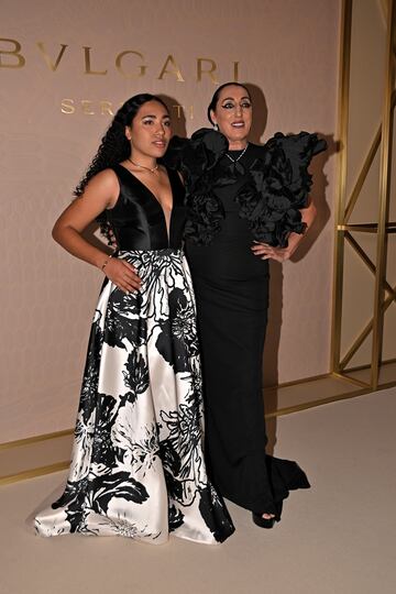 Rossy de Palma y su hija, Luna Lionne, asisten a la inauguraci車n de la exposici車n &Bulgari Serpenti: 75 Years of?Infinite?Tales* donde la firma celebra el aniversario de su colecci車n en el Museo Thyssen-Bornemisza.