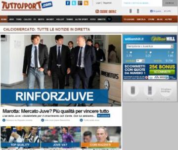 Portadas de la prensa extranjera