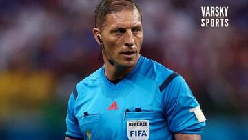 El argentino Pitana , árbitro del México-Suecia; el iraní Faghani, en el Serbia-Brasil