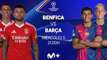 Benfica Barcelona en Movistar Plus+
