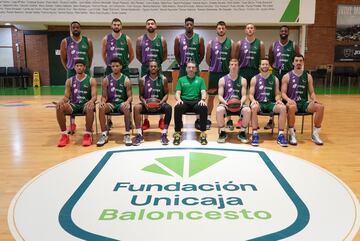 Foto oficial del Unicaja especial para la Copa,