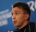 Muslera: "Tener delante a Godín y Giménez es una tranquilidad"