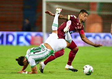 Atlético Nacional y Deportes Tolima se enfrentaron en el Atanasio Girardot en juego aplazado de la novena jornada de la Liga BetPlay 2020.