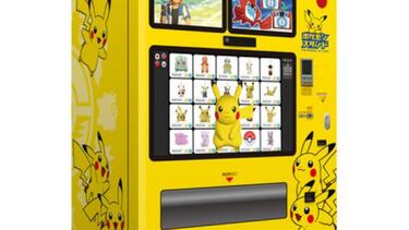 Pokémon invade Japón con máquinas expendedoras