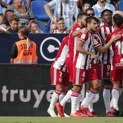 El Almería se aprovecha de este Málaga perpetrado por Al Thani