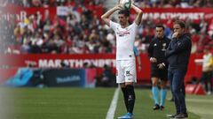 Sergio Escudero, ante Osasuna. 