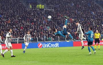 Cristiano Ronaldo marc¨® el 0-2 con una espectacular chilena.