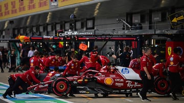 Charles Leclerc (Ferrari SF-25). Silverstone, Gran Bretaña. F1 2025.