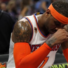 Carmelo espera que el acuerdo con Houston llegue pronto