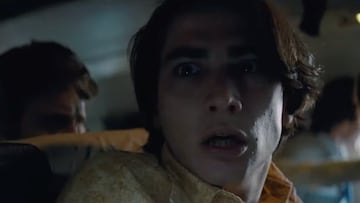 La sociedad de la nieve escena accidente avión