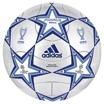 La evolución de los balones de la Champions League