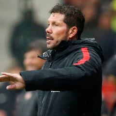 Simeone: "Para ser el primer amistoso, funcionamos bien"