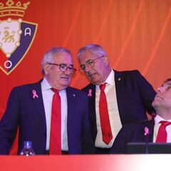 Luis Sabalza, 10 años al frente de Osasuna