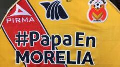 El jersey firmado, por el Papa Francisco, de Monarcas Morelia