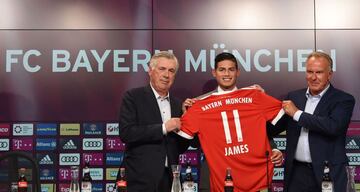 Inicia un nuevo camino: James ya es jugador del Bayern