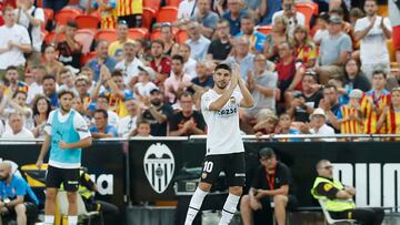 14/08/22
PRIMERA DIVISION JORNADA 1
VALENCIA -  GIRONA 

CARLOS SOLER ALEGRIA AFICION Y OVACION