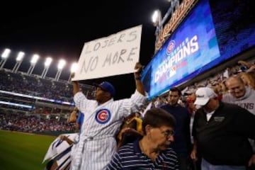 Las mejores imágenes del triunfo de los Cubs en la Serie Mundial