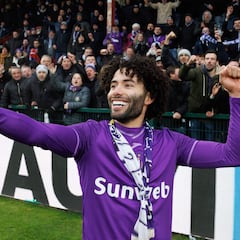 Chino Huerta reaparece en Anderlecht y lo hace con gol