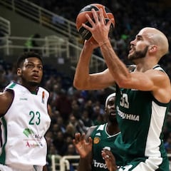 El Unicaja continúa atascado en Europa: cuarta derrota seguida